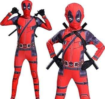 くも様✨デッドプール デップー　リアル　コスプレ コスチューム 衣装セット くも様✨デッドプール デップー リアル コスプレ コスチューム